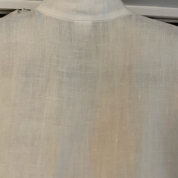 PA Company Boston Gorgeous Linen Button Down Shirt/Blazer - Picture 5 of 9